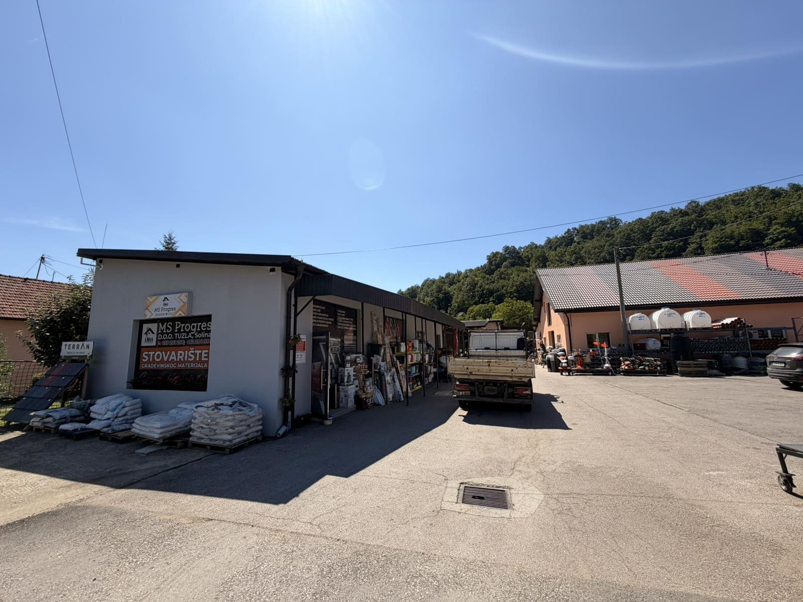 MS Progres stovarište građevinskog materijala