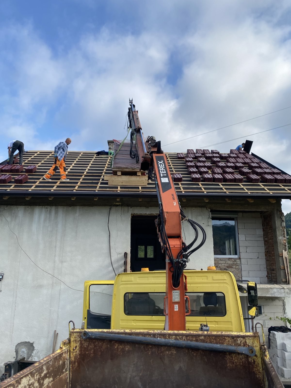 Dostava građevinskog materijala na lokaciju